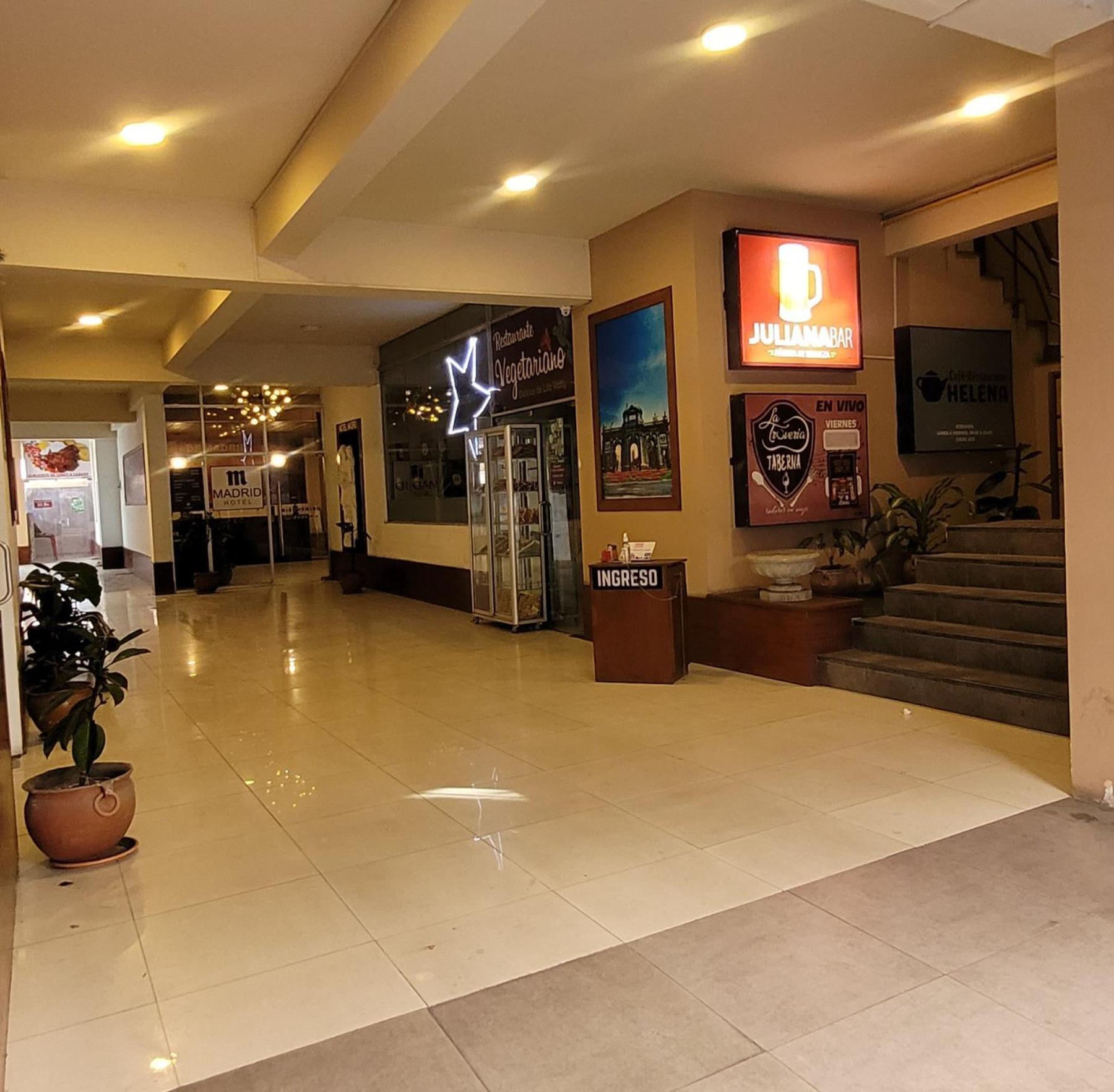 Hotel Madrid Λα Πας Εξωτερικό φωτογραφία