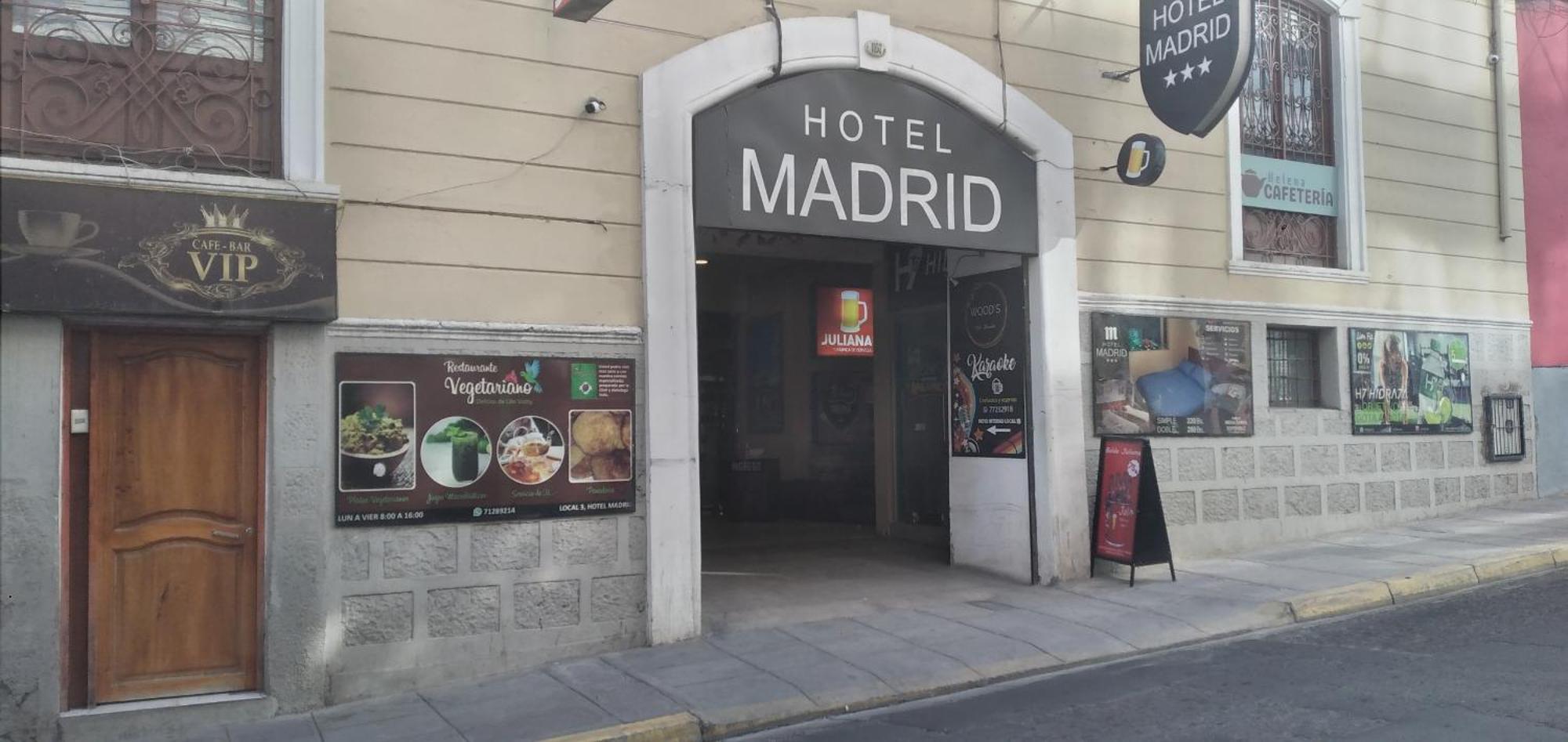 Hotel Madrid Λα Πας Εξωτερικό φωτογραφία